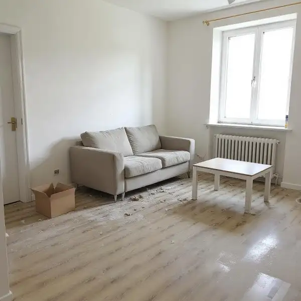 Послестроительная уборка дома - до уборки